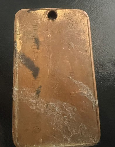 🔴 BENSON & HEDGES lingotto in metallo pieno dorato a rilievo con foro, vintage
