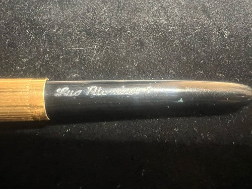 Stylo-Plume Aid Atomica 1 Stylo à Plume Noire Rechargeable Cartouche Écrit Cru 