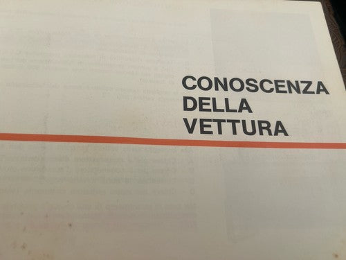 Fiat 127 Booklet Car Use Maintenance Italian Original Vintage