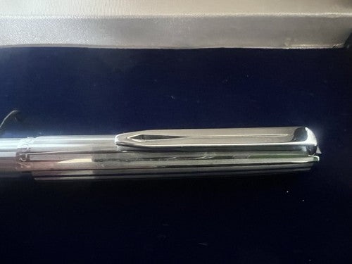 Aurora 98 Stylo-Plume Sphère Nikargenta Écrit Italienne Avec Garantie Vintage