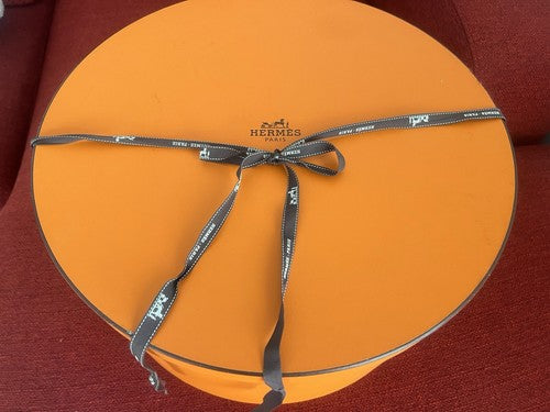 Hermes Boîte Étui Chapeau Sac Grand Vide Original Diamètre 41 CM