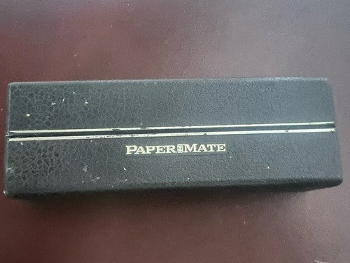 Papermate Penne Crayon Mécanique Métal Dorées 2 Pièces Vintage Trousse