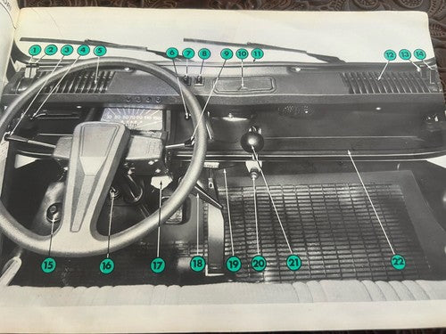 Citroen Dyane 6 Anleitung Auto Verwendung Wartung Original Vintage 1983