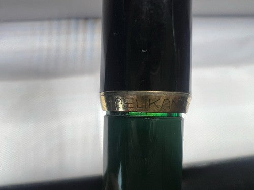 Pelikan Mk10 Stylo-Plume Stylo à Plume Or Piston Écrit Capuche Lésion 