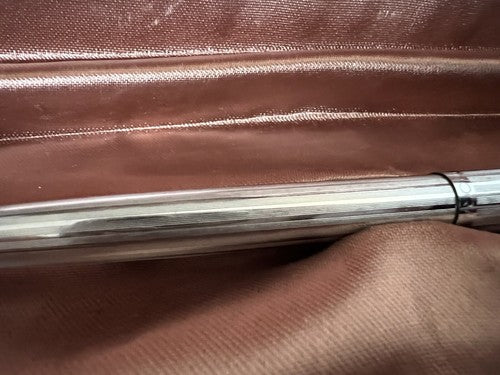 Aurora Stylo-Plume Sphère Chrome Écrit Parfaitement D'Origine Vintage 70