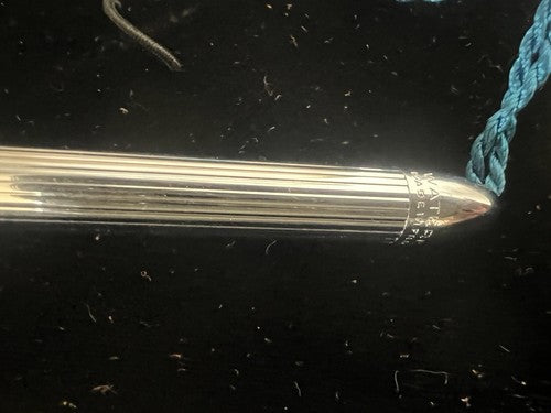 Waterman Stylo-Plume Sphère Lady Chrome Spline Bit Avec Boîte Vintage