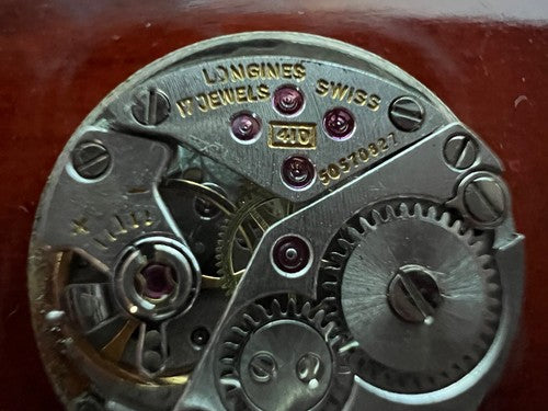 Longines Mouvement Montre Calibre 410 De Examen Mouvement + Couronne
