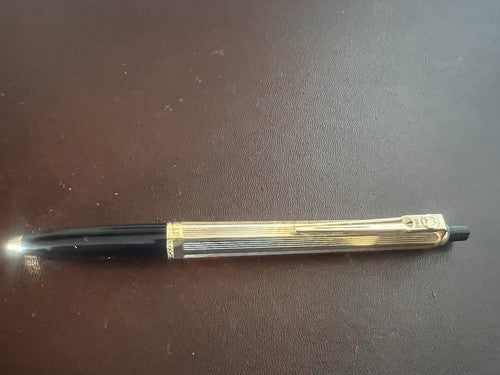 🔴 BALLOGRAF penna sfera EPOCA pulsante a scatto inserto nero 3