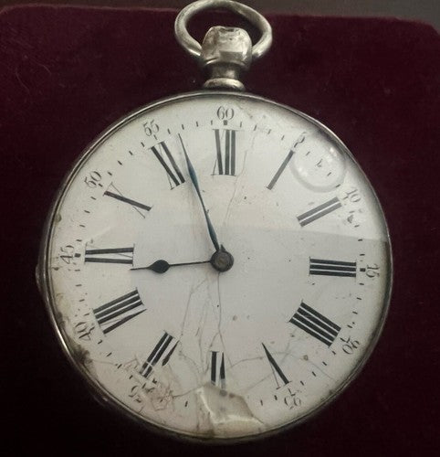 PG DENIER Montre Poche Homme Remontage Manuel 8 sur Hydraulique A Keys Marche