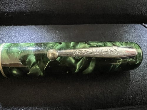 DE WATERMAN Stylo-Plume Stylo à Plume Levier Celluloid Ideal Or 14 KT Vintage