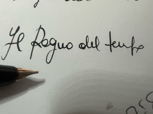 🔴 WATERMAN'S Vintage-Herren-Füllfederhalter aus den 1950er Jahren mit Juwelenhebel SCHREIBT 