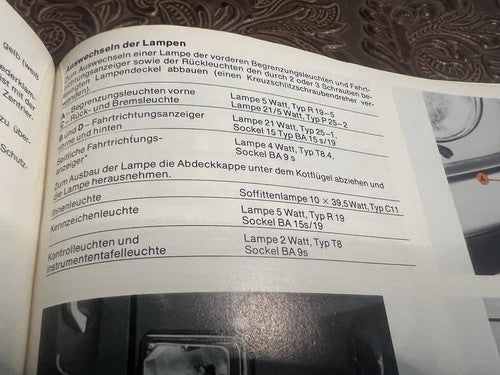 Renault 4 Booklet Car Use and Maintenance Tongue Germany Original Vintage