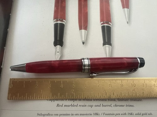 AURORA Pen Esfera Optima Auroloide Mini Fuego Limited Edition 11 cm 