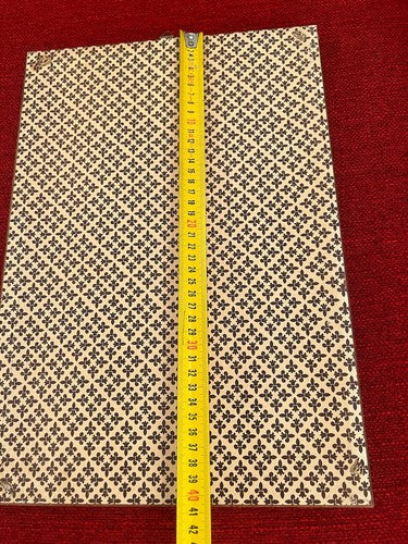 🔴 Attestato MERITO E CROCE guerra Italia Germania 1966 quadro timbri ORIGINALE