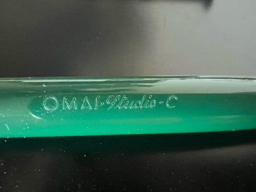 OMAS Green Füllfederhalter Studio C 14K GOLD Feder und Kugelschreiber Vintage 