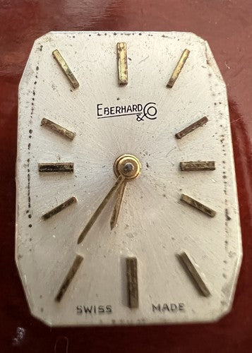 Eberhard Mouvement Montre Calibre 151 Manuel De Examen Pièces Vintage