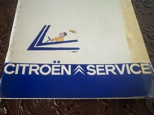 CITROEN BX 19 Manual De Uso Y Mantenimiento En Italiano ORIGINAL Vintage