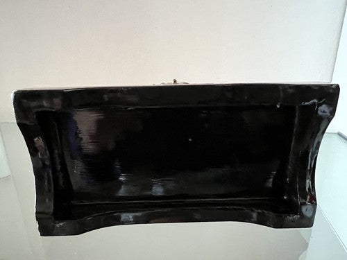 🔴 PORTAGIOIE cinese legno piuma e cofanetto scrigno astuccio vintage 6