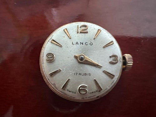 🔴 LANCO movimenti orologi donna parti pezzi ricambi movimenti carica manuale