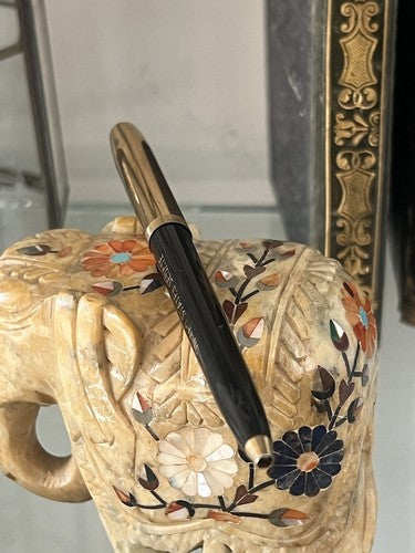 Fisher Amérique Stylo-Plume Sphère Doré Senat USA Vintage Selten 