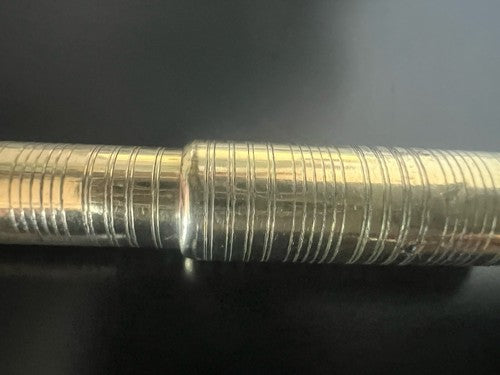 Record Stylo-Plume Stylo à Plume Rétractable Or 14KT Fonctionne Vintage A