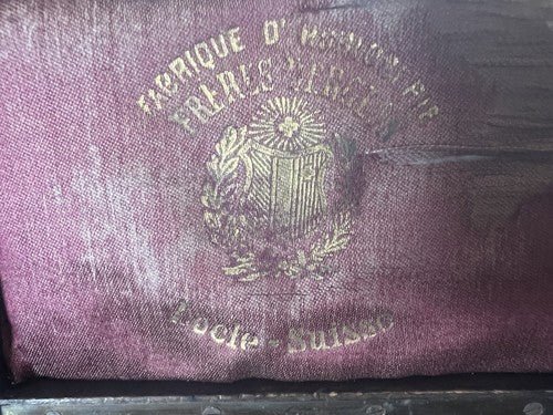 FRERES BERGEON Boîtier Boîte Montre Poche Coffret Trousse Housse Vintage 