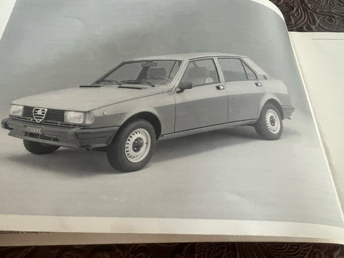 Giulietta Anleitung Auto Verwendung Wartung Italienisch Original Vintage