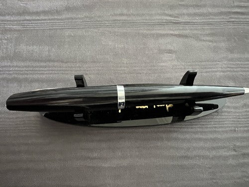 Aurora Stylo-Plume Sphère Style Noire Brillant Avec Profils Chrome Écrit 