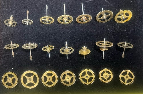 Roue Horloge Vitesse Mouvement Cassette Pendule Table Lot 21 Pièces