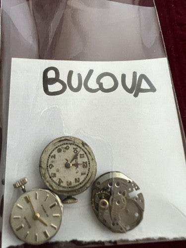 Mouvements Montres Certina-Tissot-Candino-Lorenz-Vetta-Bulova 13 Pcs Rechange