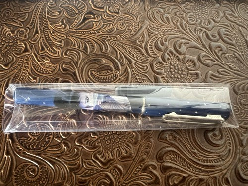 🔴 STYPEN French fountain pen silkscreen profile woman cartridge writes 