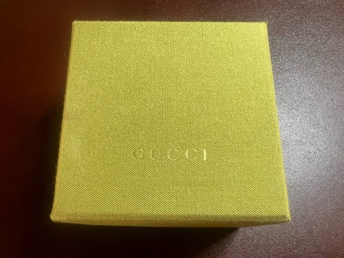 Gucci Boîte Bijou Trousse Coffret Vert Webbing Avec Instructions 