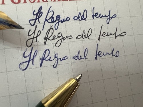 Kelermes Stylo-Plume Stylo à Plume Et Sphère 2 Couleurs Laque Vert Émeraude