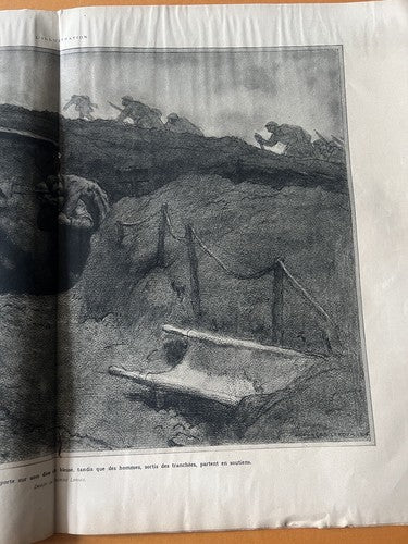 🔴 GIORNALI L'ILLUSTRATION JOURNAL UNIVERSELLE HEBDOMADAIRE weekly Paris 1916