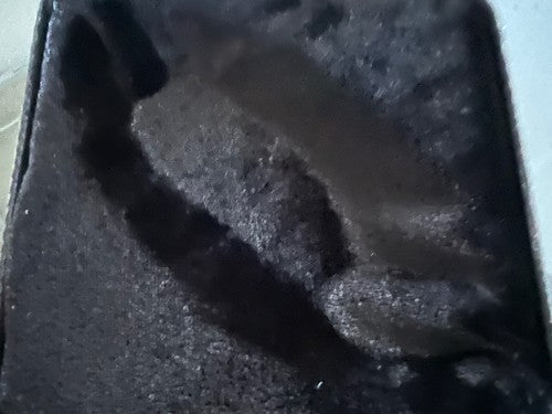 🔴 LUBINSKI scatola accendino nera CON GARANZIA misura interna ovale 9x4 cm