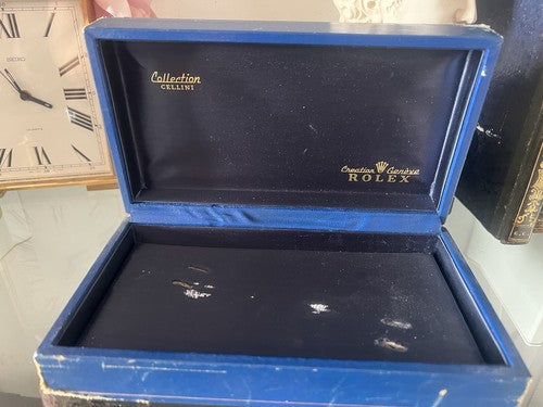 🔴 ROLEX box scatola orologio CELLINI astuccio custodia 47.00.3 ORIGINALE