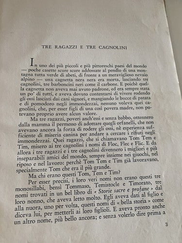 🔴 Libro OM,TEM,TIM Raimondi Vanni Cenobio MilanoAntico romanzo vintage 1945