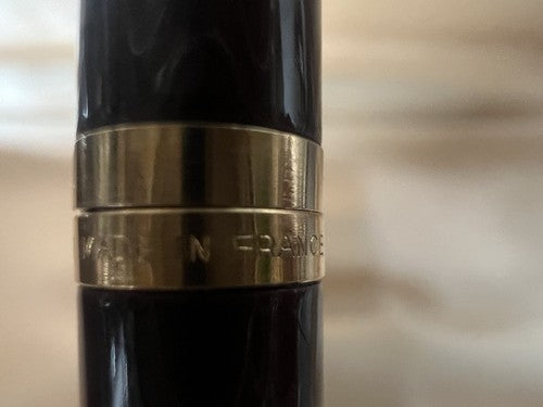 🔴 WATERMAN penna sfera lacca marmorizzata Emisphere francese nuova MAI USATA