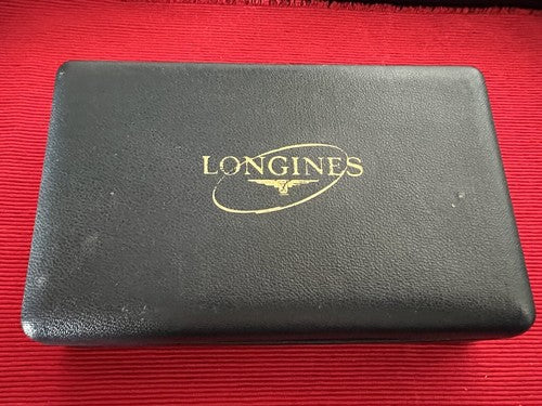 🔴 LONGINES box scatola orologio T5 cofanetto astuccio custodia ORIGINALE 1940