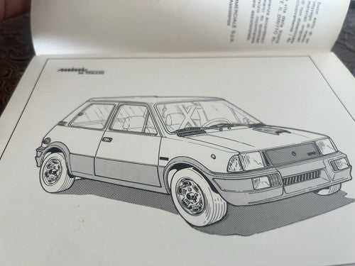 Mini Booklet Car Use Maintenance Of Tommaso Italian Original Vintage