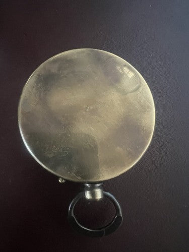 🔴 Großer englischer Navigationskompass aus Messing im viktorianischen Stil 