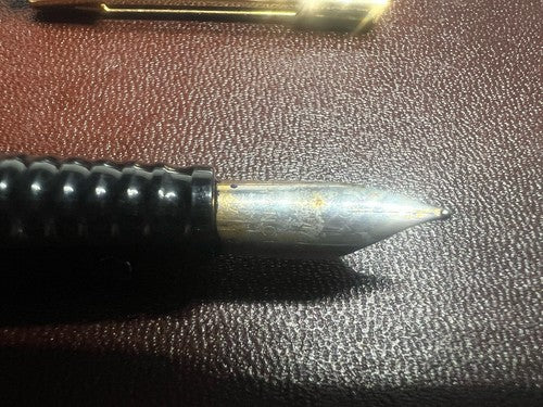 Waterman Füllfederhalter Laureat Chrome (M) und Kugelschreiber Rot 