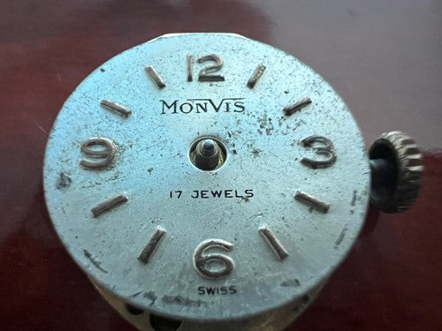 🔴 MONVIS Movimento orologio donna manuale da revisionare parti vintage