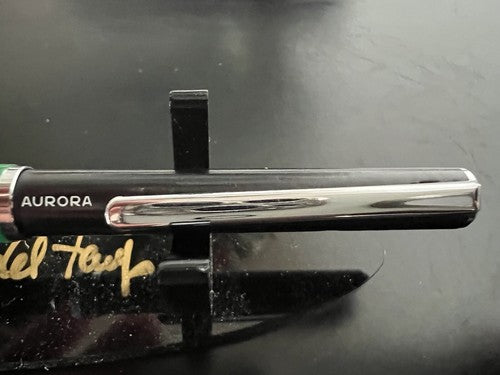 Aurora Pen Sphere Marco Polo Lacquer Black Italy Flag Marking