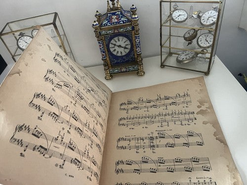 Partition Musical Luigi Rosati Composition pour Piano Milano Début 900
