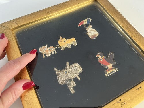Lions Club USA Atalante Wisconsin de la Broche Métal Vernis Vintage 