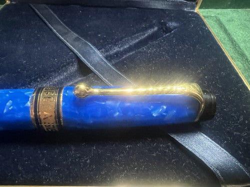 AURORA Optima Blue Ballpoint Pen MARE Auroloide Limited Edition Numbered