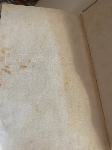 Thesaurus Et Antonymes Abbé Anciens Livres Giovanni Romains 1825 