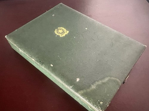 🔴 CAVALIERE scatola medaglia onorIficenza custodia astuccio cofanetto N.3