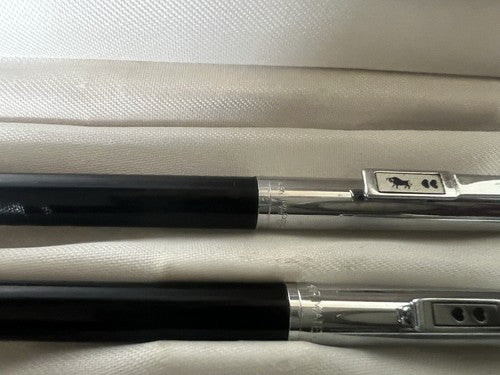 Papermate Stylo-Plume + 2 Crayon Mécanique Métal Vintage Lot 3 Pièces 